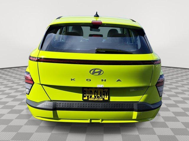 new 2025 Hyundai Kona EV car, priced at $35,196
