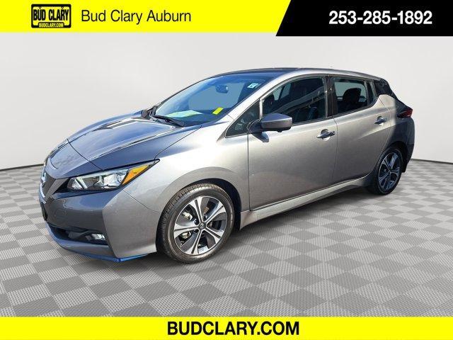 used 2021 Nissan Leaf car, priced at $18,377