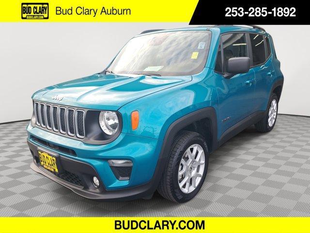 used 2022 Jeep Renegade car, priced at $20,851