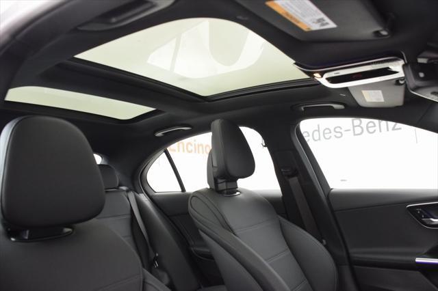 new 2025 Mercedes-Benz C-Class car, priced at $55,395