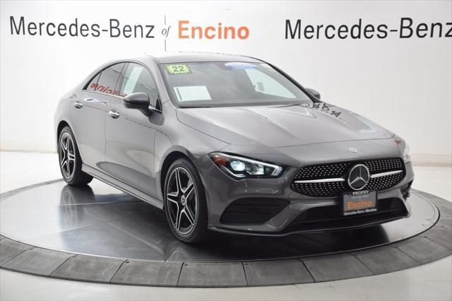 used 2022 Mercedes-Benz CLA 250 car, priced at $32,997