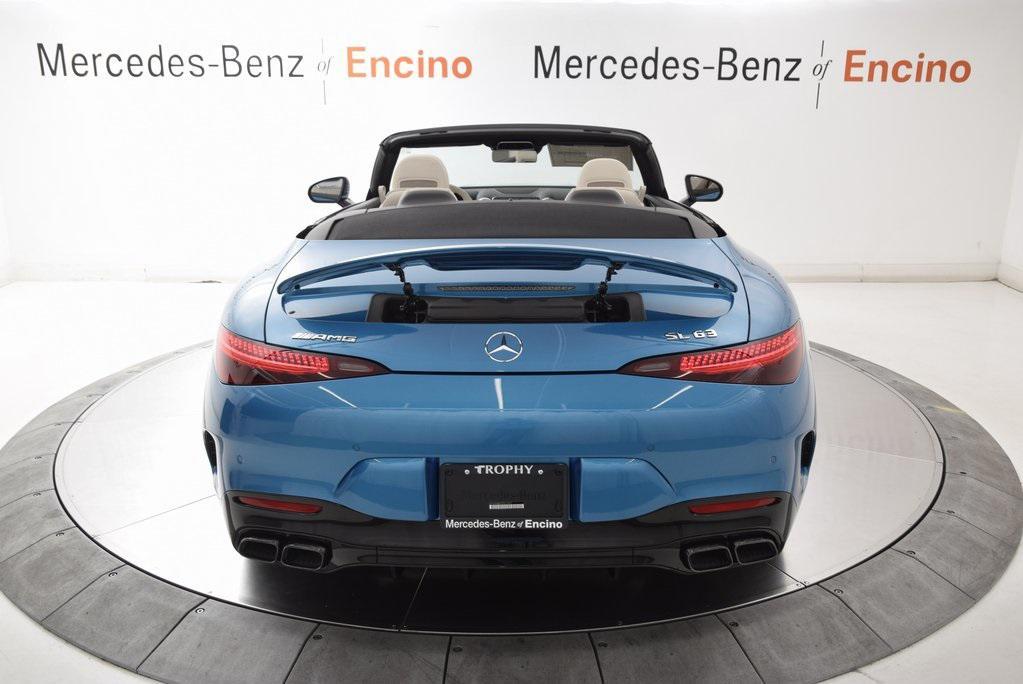 used 2023 Mercedes-Benz AMG SL 63 car, priced at $139,999