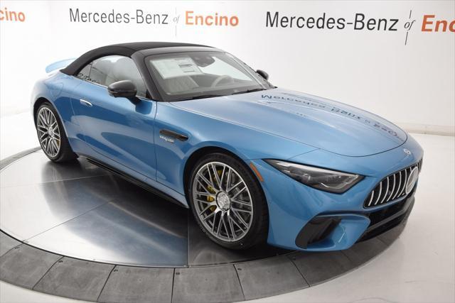 used 2023 Mercedes-Benz AMG SL 63 car, priced at $149,999