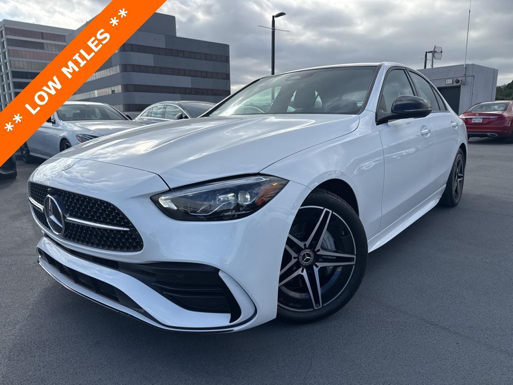 used 2023 Mercedes-Benz C-Class car, priced at $38,997