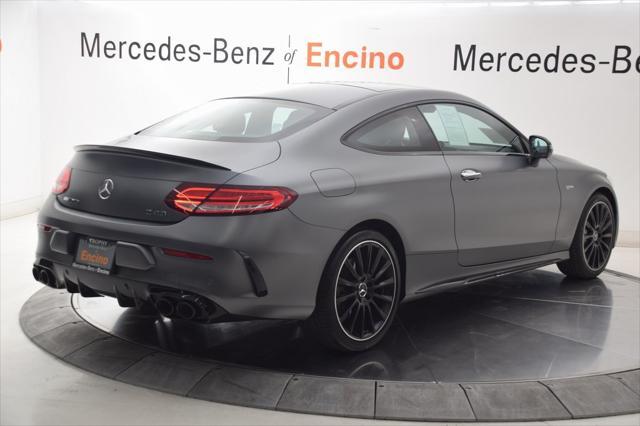 used 2022 Mercedes-Benz AMG C 43 car, priced at $53,997