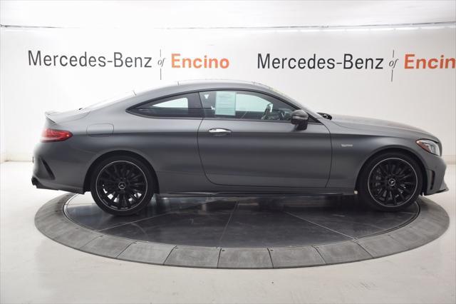 used 2022 Mercedes-Benz AMG C 43 car, priced at $53,997