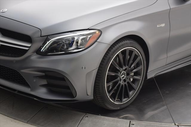 used 2022 Mercedes-Benz AMG C 43 car, priced at $53,997