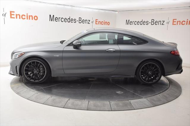 used 2022 Mercedes-Benz AMG C 43 car, priced at $53,997