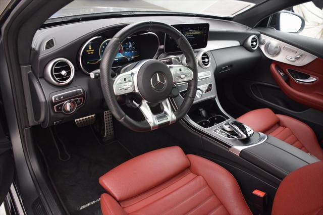 used 2022 Mercedes-Benz AMG C 43 car, priced at $53,997