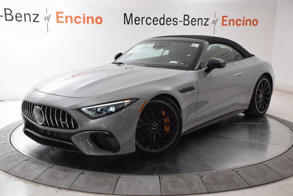 new 2025 Mercedes-Benz AMG SL 63 car, priced at $227,895