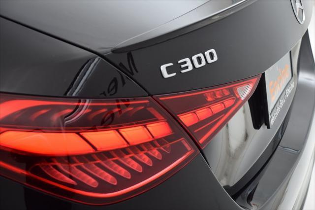 used 2022 Mercedes-Benz C-Class car, priced at $31,998