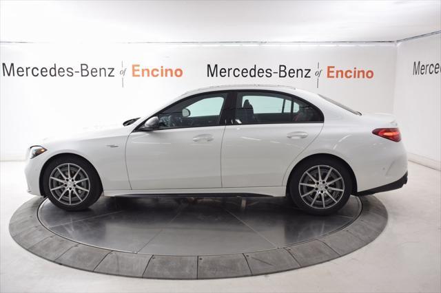 new 2025 Mercedes-Benz AMG C 43 car, priced at $70,865