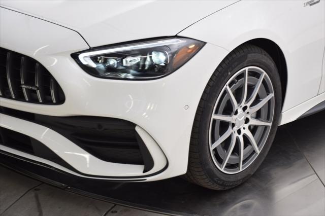 new 2025 Mercedes-Benz AMG C 43 car, priced at $70,865