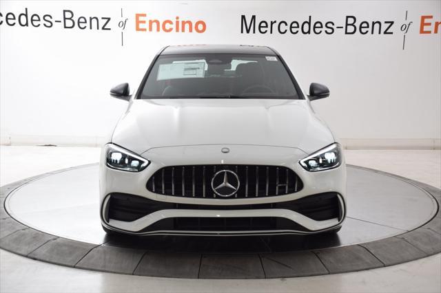 new 2025 Mercedes-Benz AMG C 43 car, priced at $70,865