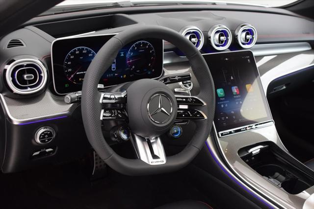 new 2025 Mercedes-Benz AMG C 43 car, priced at $70,865