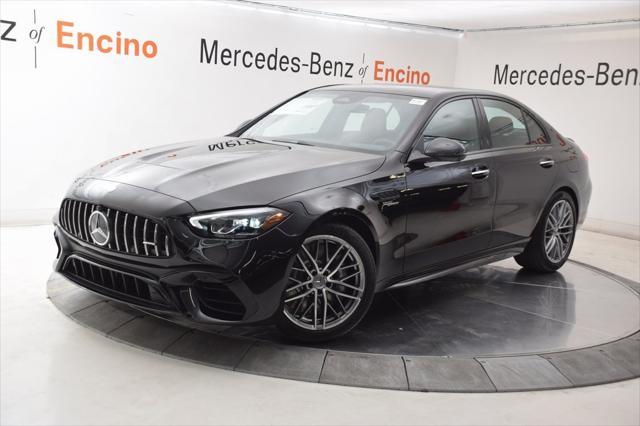 new 2025 Mercedes-Benz AMG C 63 car, priced at $89,205
