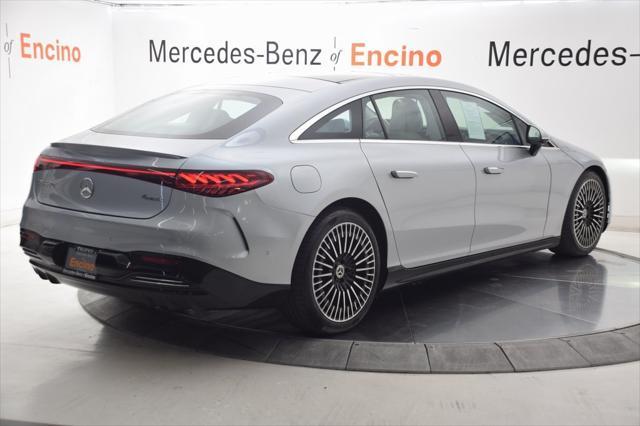 used 2022 Mercedes-Benz EQS 580 car, priced at $65,998
