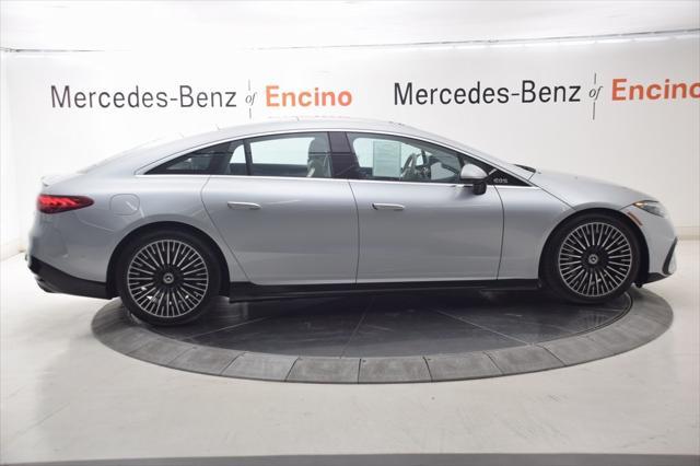 used 2022 Mercedes-Benz EQS 580 car, priced at $65,998