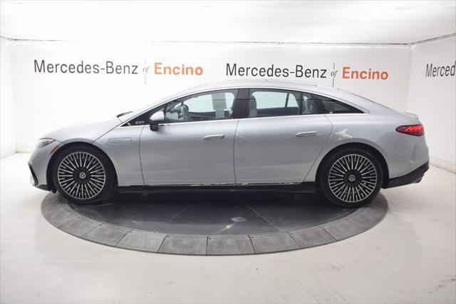 used 2022 Mercedes-Benz EQS 580 car, priced at $65,998