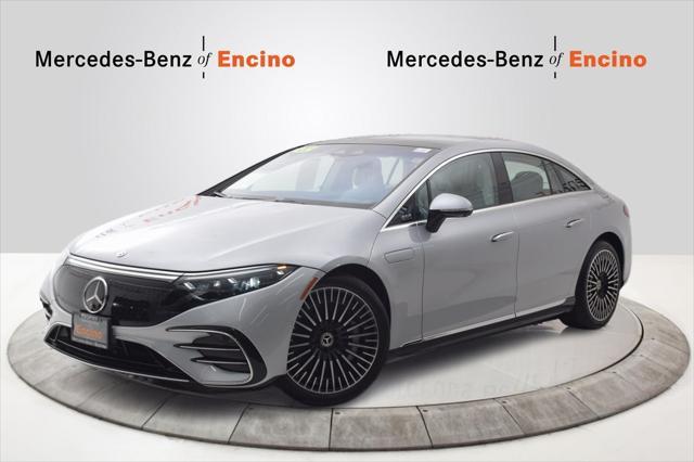 used 2022 Mercedes-Benz EQS 580 car, priced at $65,998