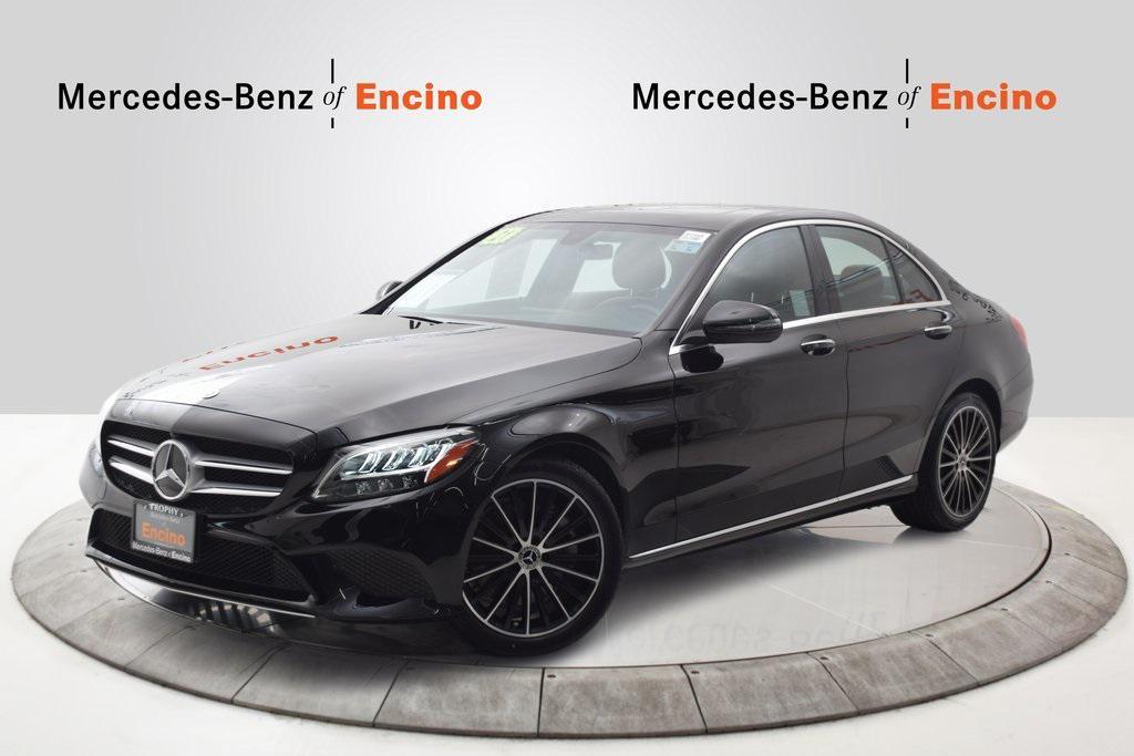 used 2021 Mercedes-Benz C-Class car, priced at $25,798