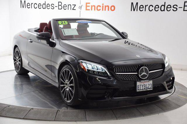 used 2021 Mercedes-Benz C-Class car, priced at $44,997