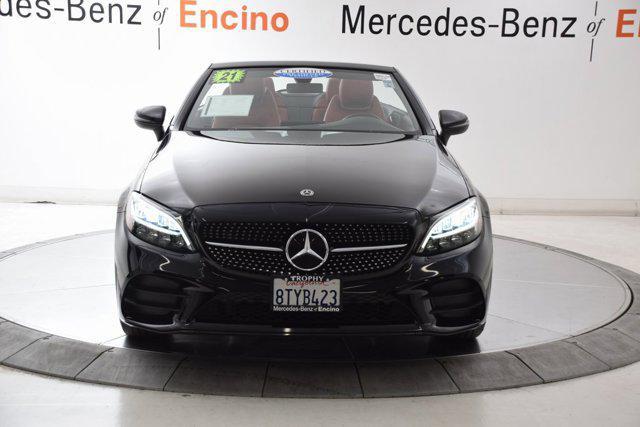 used 2021 Mercedes-Benz C-Class car, priced at $44,997