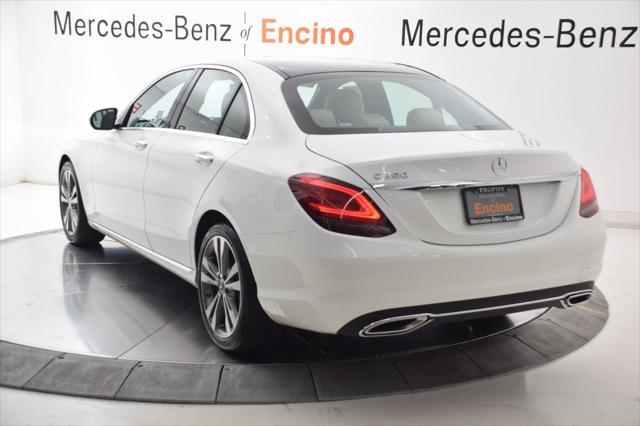used 2021 Mercedes-Benz C-Class car, priced at $25,498