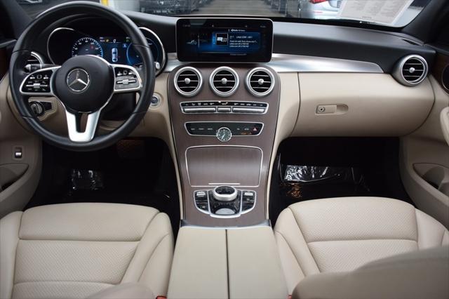 used 2021 Mercedes-Benz C-Class car, priced at $25,498