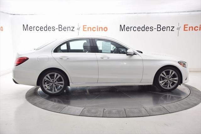 used 2021 Mercedes-Benz C-Class car, priced at $25,498