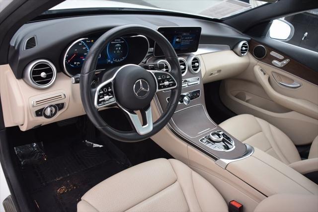 used 2021 Mercedes-Benz C-Class car, priced at $25,498