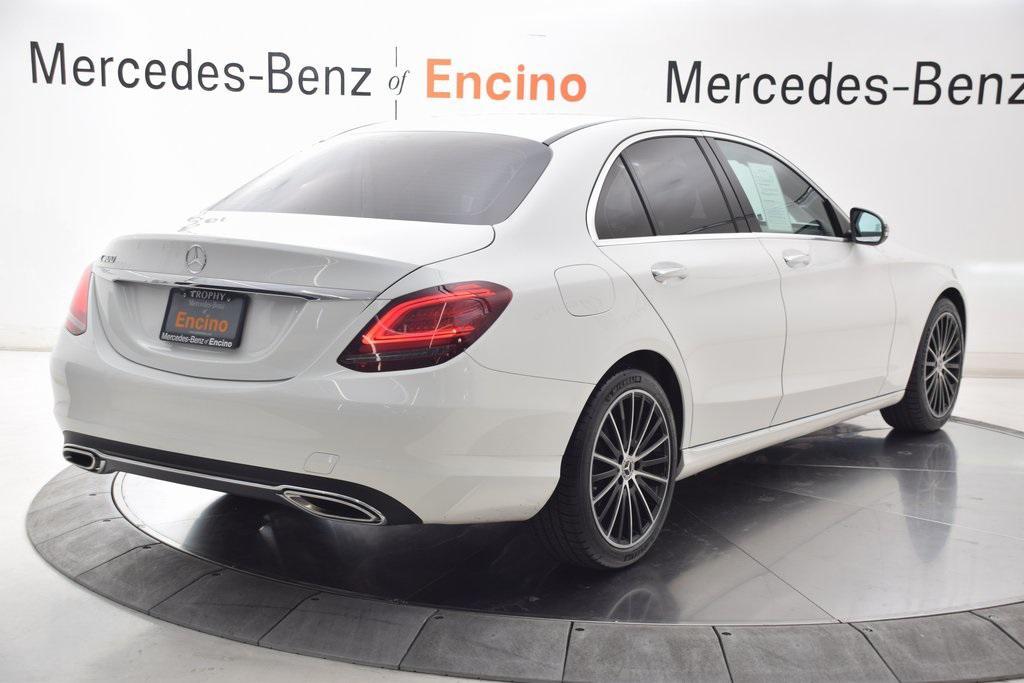 used 2021 Mercedes-Benz C-Class car, priced at $21,688