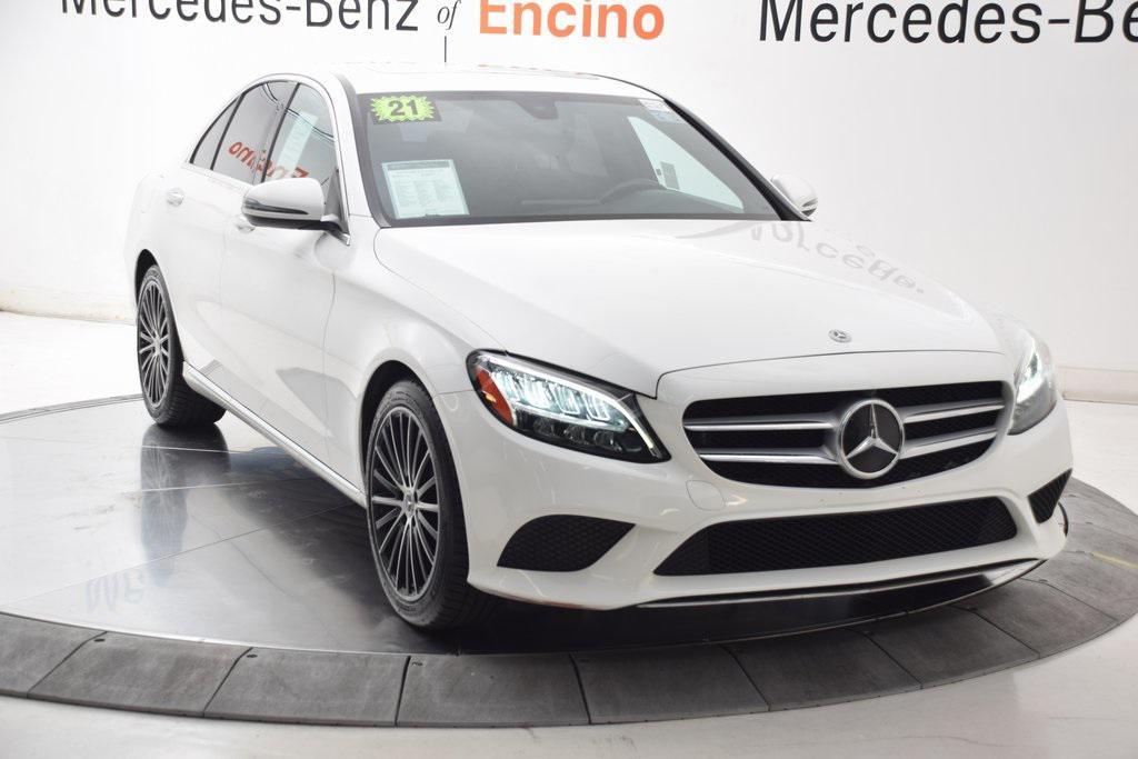 used 2021 Mercedes-Benz C-Class car, priced at $21,688