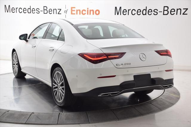 new 2025 Mercedes-Benz CLA 250 car, priced at $49,395