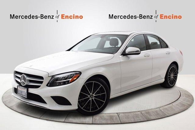 used 2021 Mercedes-Benz C-Class car, priced at $31,997