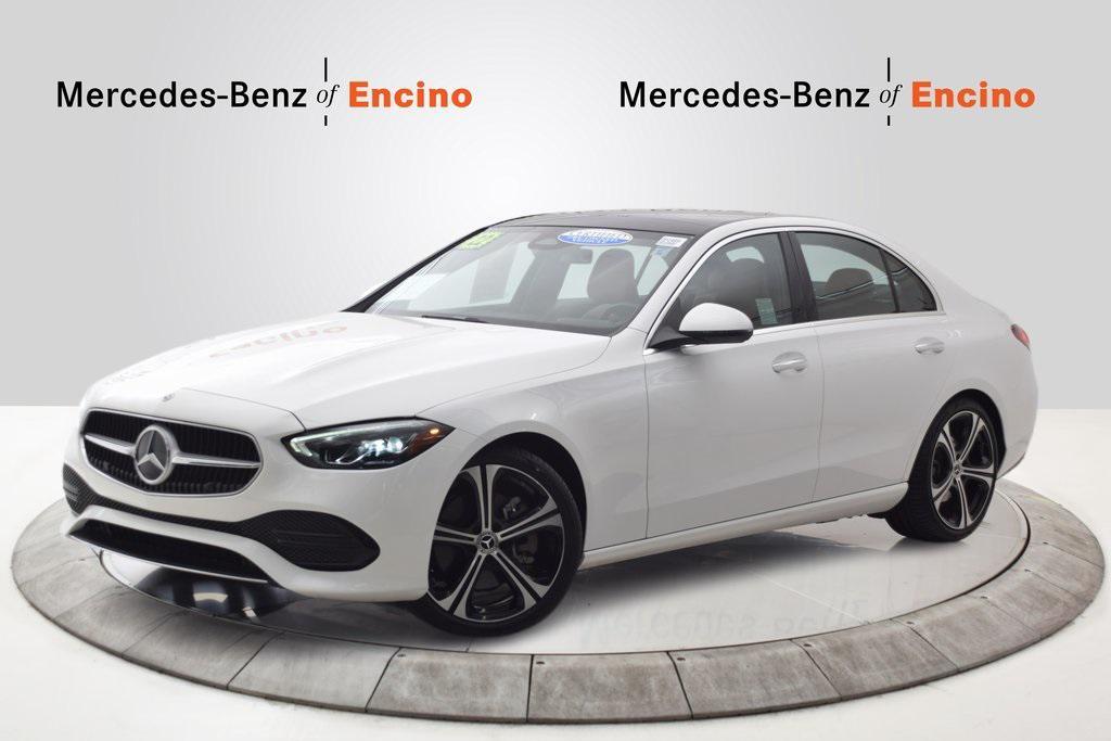 used 2022 Mercedes-Benz C-Class car, priced at $33,787