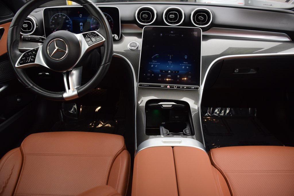 used 2022 Mercedes-Benz C-Class car, priced at $33,787