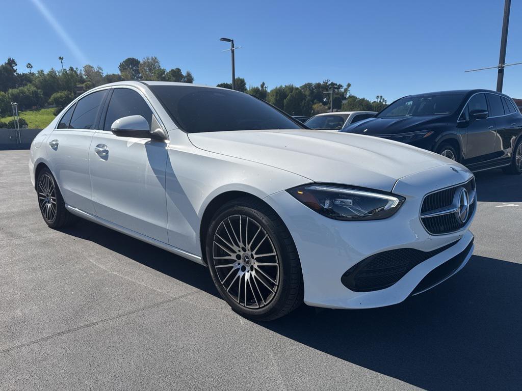 used 2023 Mercedes-Benz C-Class car, priced at $34,997