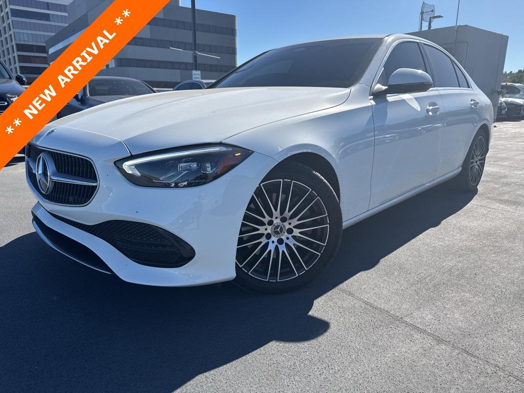 used 2023 Mercedes-Benz C-Class car, priced at $34,997