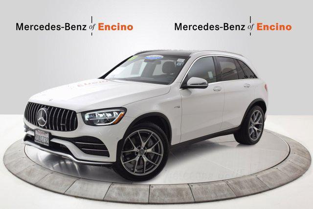 used 2022 Mercedes-Benz AMG GLC 43 car, priced at $47,997