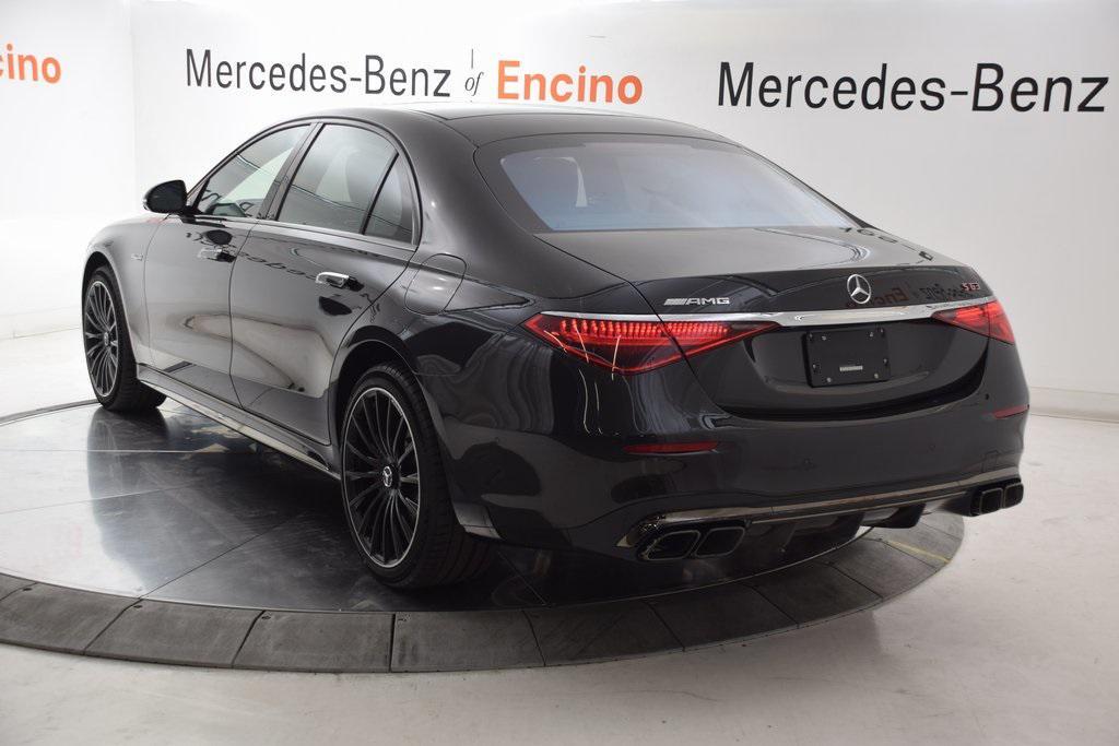 new 2025 Mercedes-Benz AMG S 63 E car, priced at $201,330