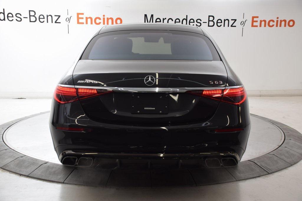 new 2025 Mercedes-Benz AMG S 63 E car, priced at $201,330