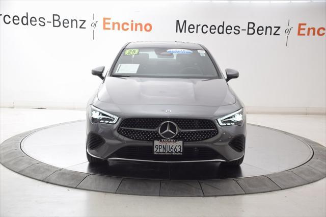 used 2025 Mercedes-Benz CLA 250 car, priced at $41,997