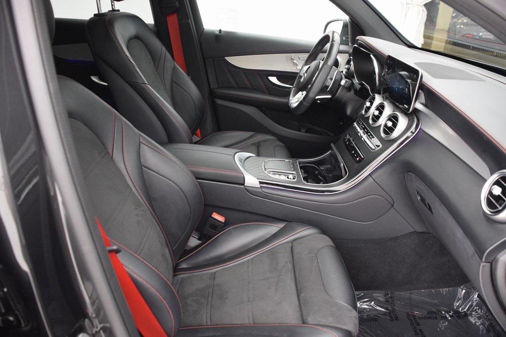 used 2022 Mercedes-Benz AMG GLC 43 car, priced at $45,997
