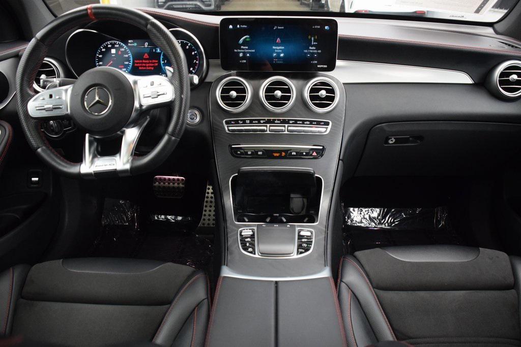used 2022 Mercedes-Benz AMG GLC 43 car, priced at $45,997