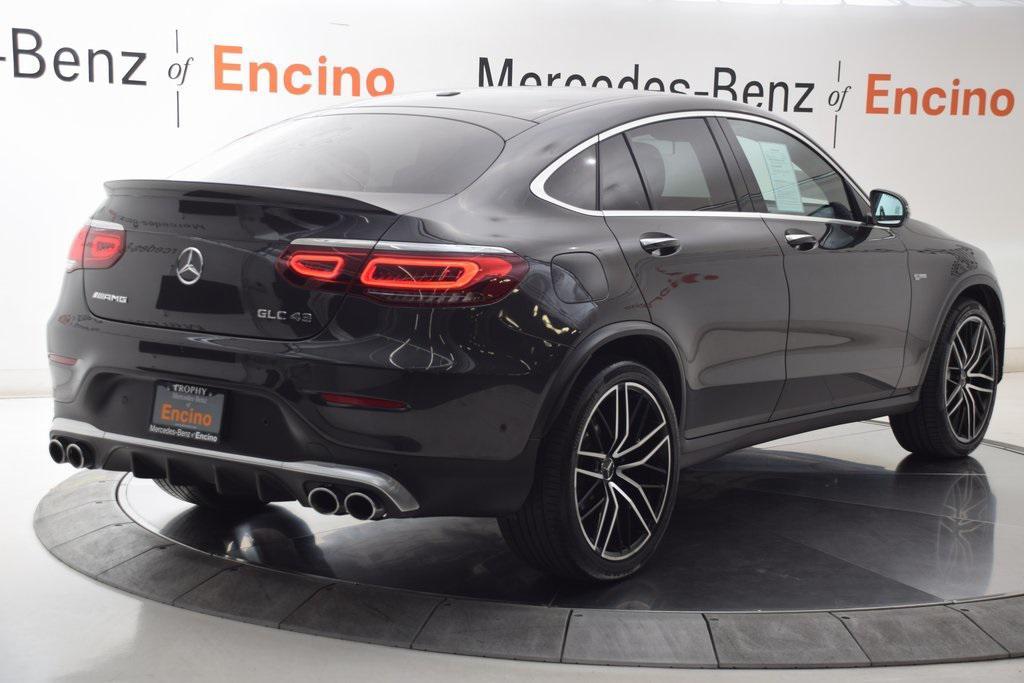 used 2022 Mercedes-Benz AMG GLC 43 car, priced at $45,997