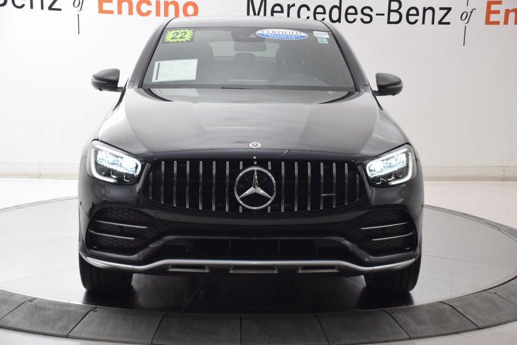 used 2022 Mercedes-Benz AMG GLC 43 car, priced at $45,997