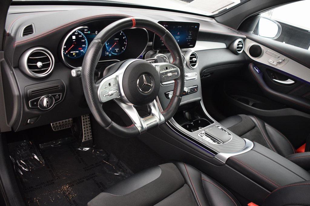 used 2022 Mercedes-Benz AMG GLC 43 car, priced at $45,997