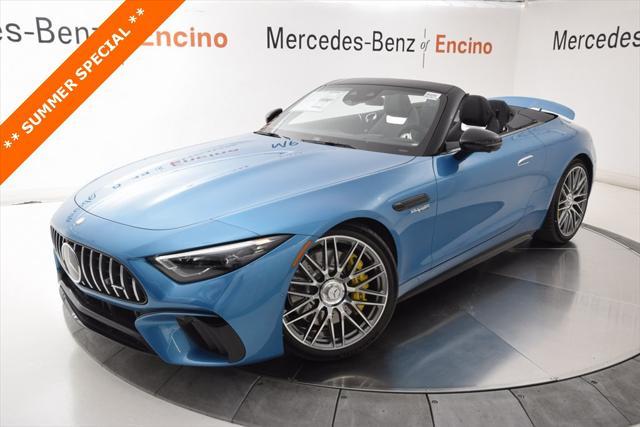 used 2023 Mercedes-Benz AMG SL 63 car, priced at $149,999
