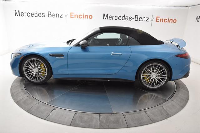 used 2023 Mercedes-Benz AMG SL 63 car, priced at $149,999